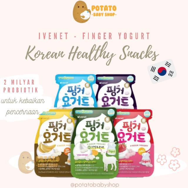 Ivenet Korea Snacks - Finger Yogurt