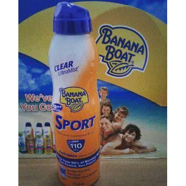 Banana Boat Sport Spray Spf110 (170G) Original 100% 