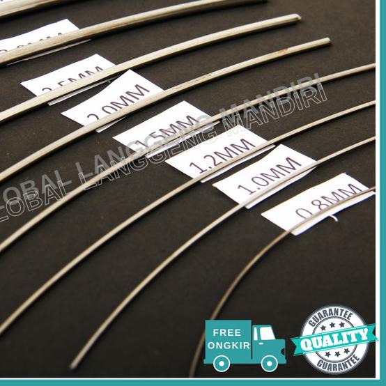 ✧ KAWAT STAINLESS SOFT 1.0-1.5MM (201) (1KG) / KAWAT STAINLESS LUNAK - 1.5MM ➷