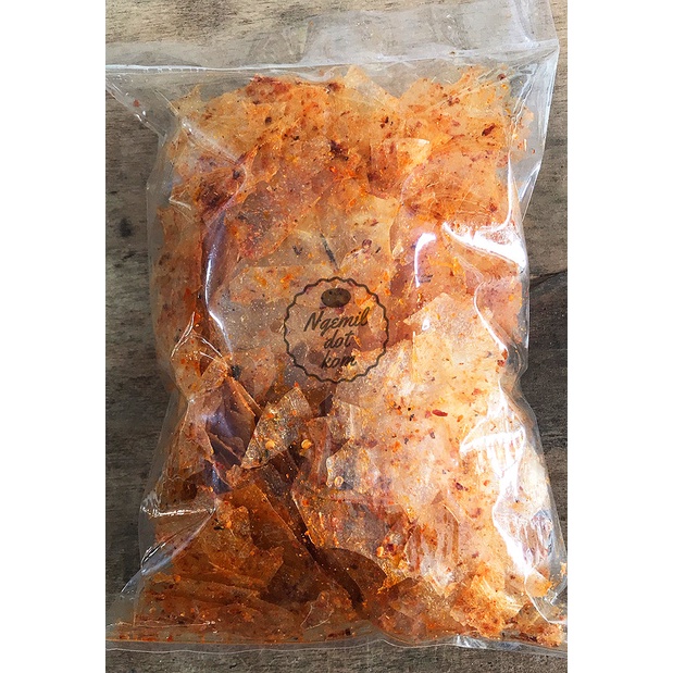 

504Oekho Kripca Pedas 250Gr / Kripik Kaca / Kripca Kiloan / Keripik Beling 6J477iyfi