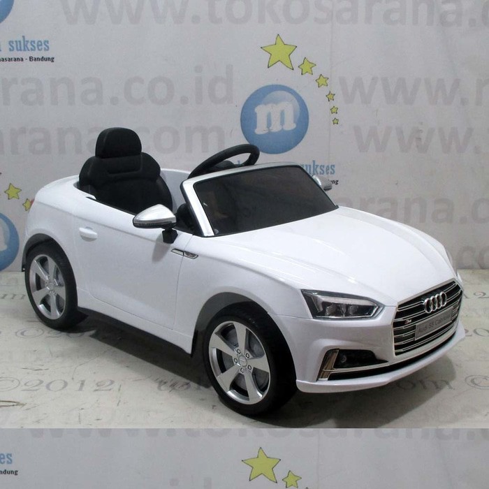 Pliko PK8700N Audi S5 3 Speed (2 Forward, 1 Reverse) Mobil Mainan Aki