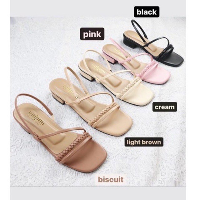 GLARISAMODA Kadita Heels 3cm / Heels Kepang Normal To Big Size jumbo