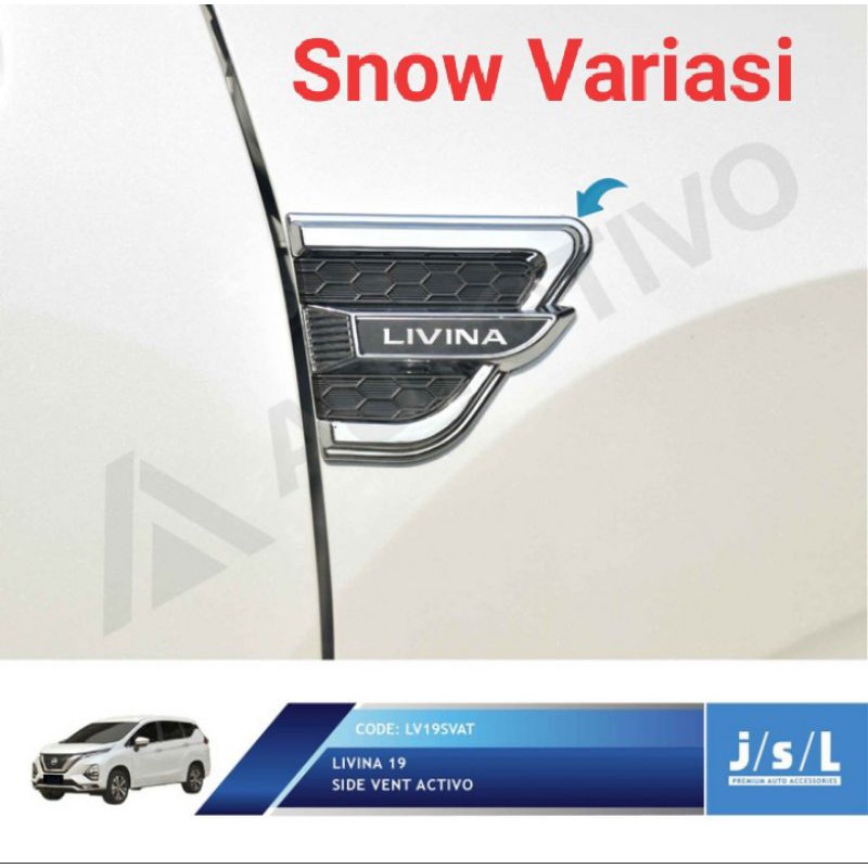 Side Vent Livina 2019 2022 UP Activo