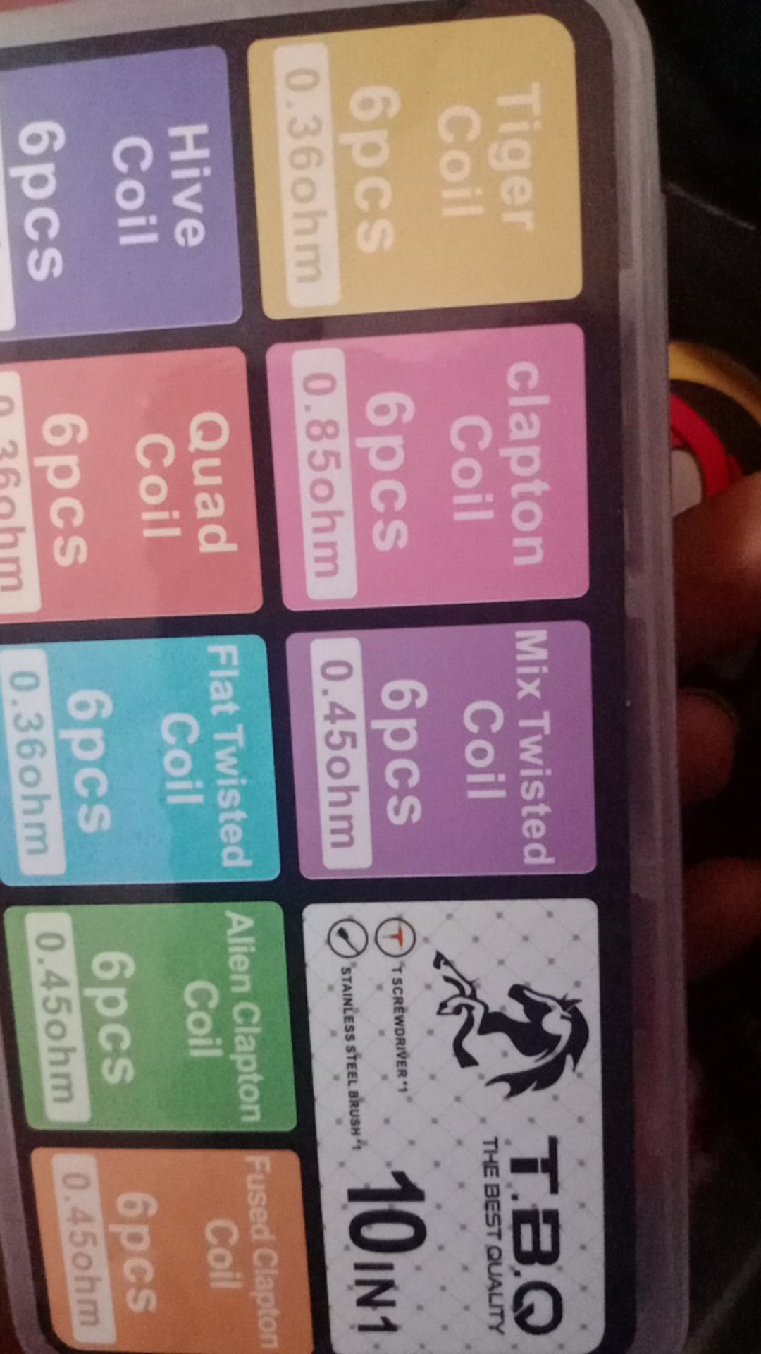 Authentic Kawat C0il Isi 48 Pcs 10 In 1 Free Obeng Sikat C0il