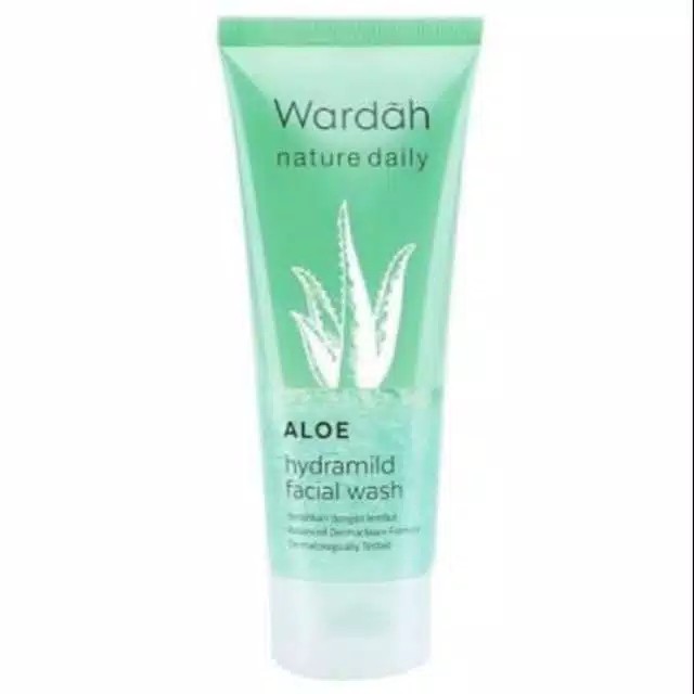 ❣️Rakkistore99❣️Wardah Nature Daily Aloe Hydramild Facial Wash 100ml (100% Original)