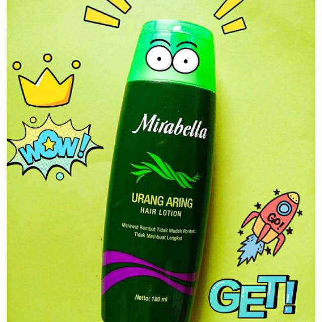 100% ORIGINAL MIRABELLA Urang Aring Hair Lotion