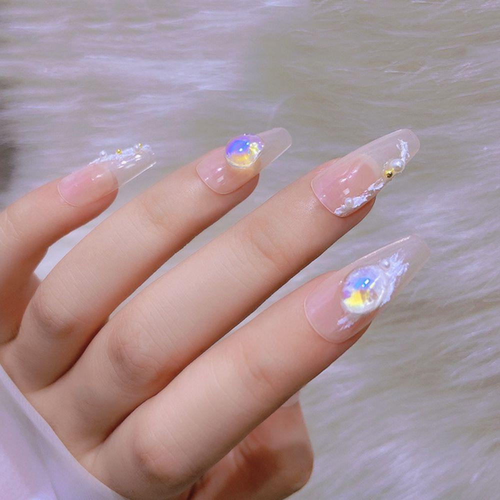 Mxbeauty Nail Art Diamond Korea Aurora Symphony Crystal Perhiasan DIY Alat Nail Art