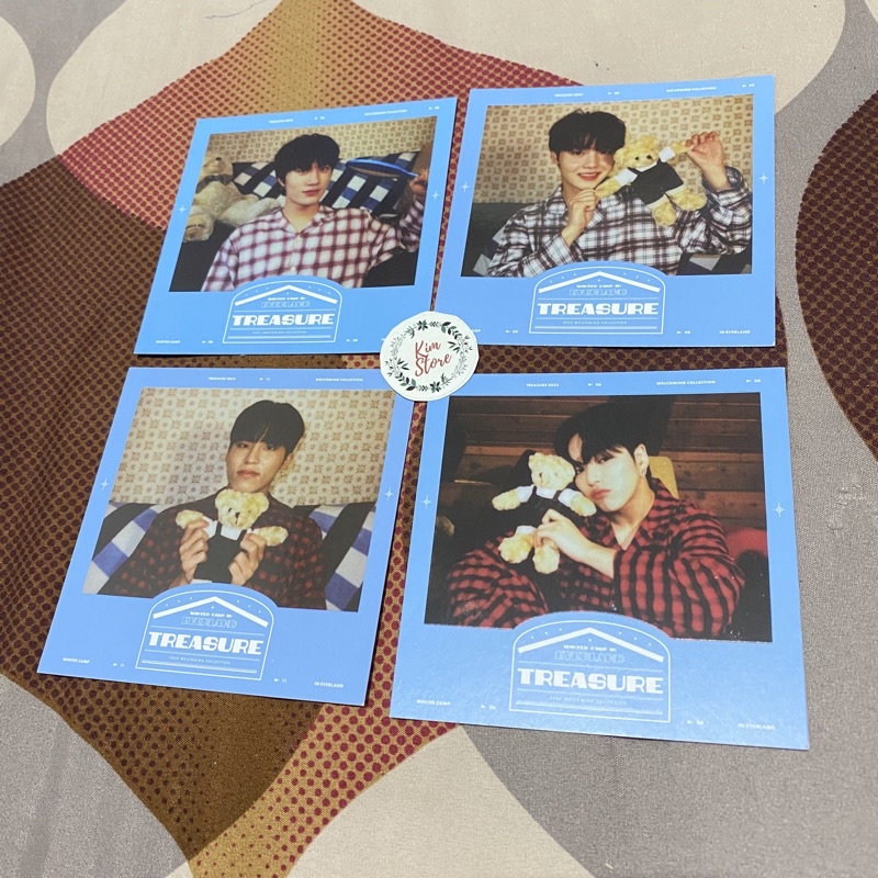 POSTCARD TREASURE WINTER CAMP