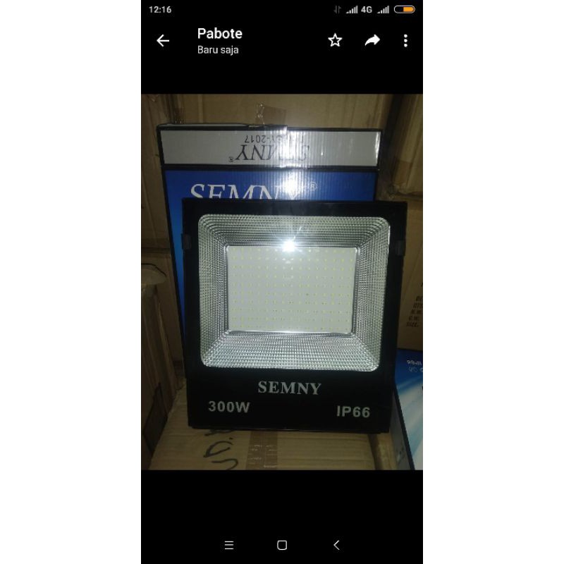 Lampu sorot 200watt