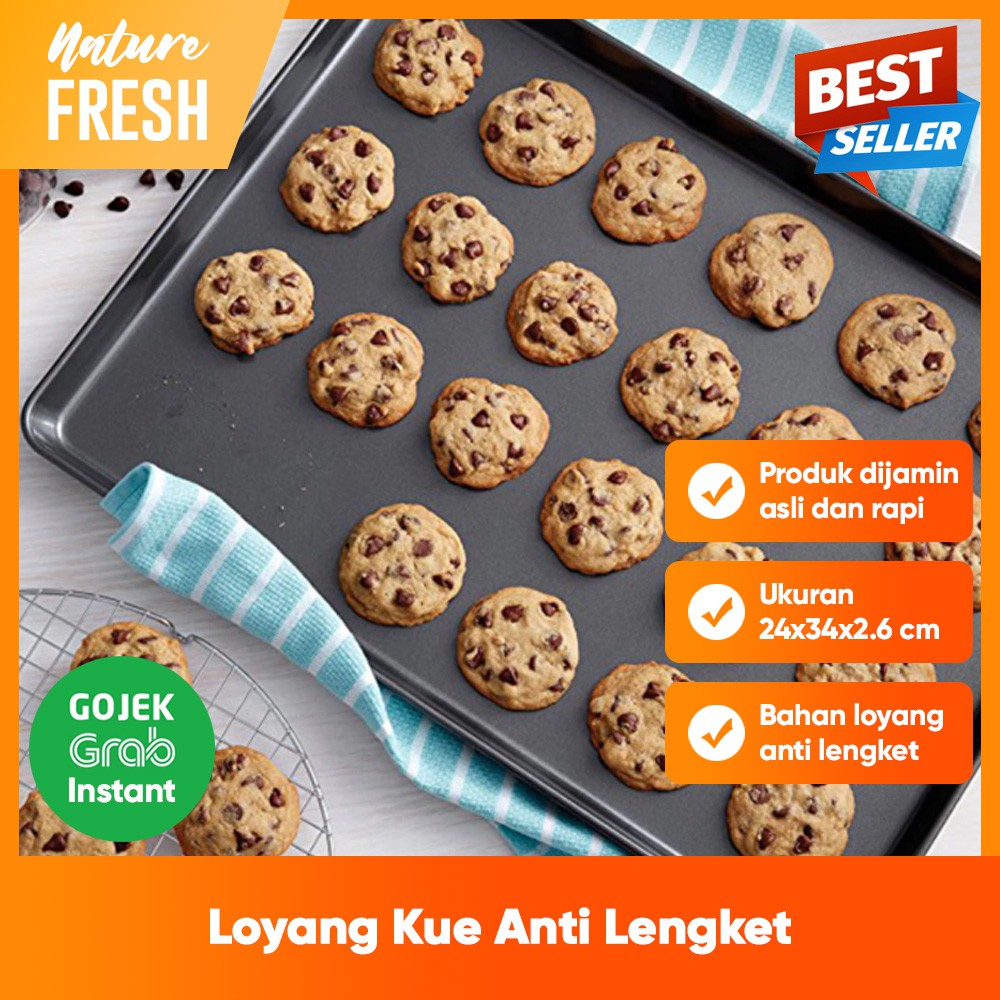 Loyang Kue Kering Nastar Roti Loyang Microwave Oven Loyang Import Alas Oven Bahan Anti Lengket Tebal