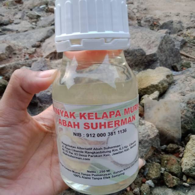 

Minyak kelapa murni Abah suherman
