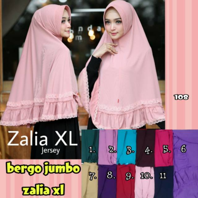 Bergo zalia lace oryginal zain