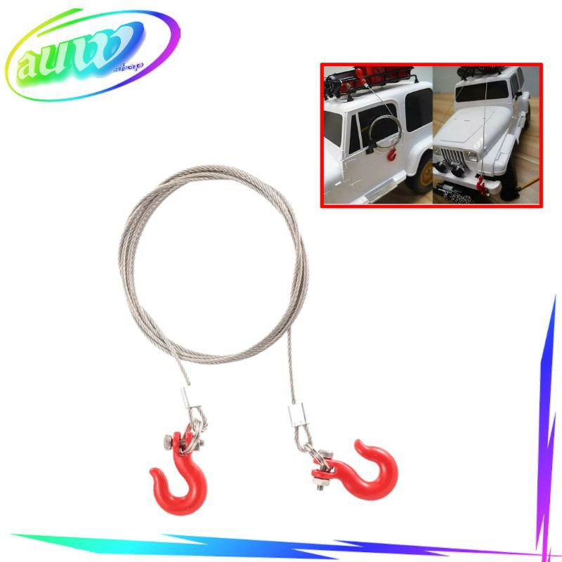 RC car/truck Metal string hook trailer (kawat) WPL MN D90 Axial