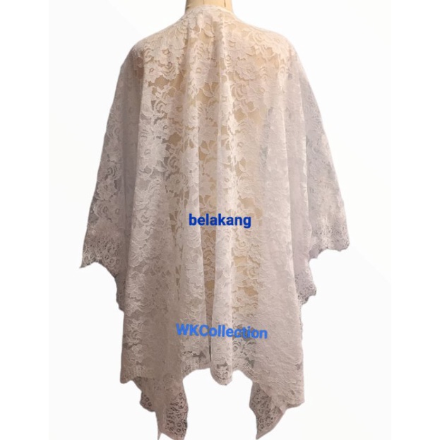 KEBAYA BROKAT AMALIA CAPE BROKAT CARDIGAN BROKAT