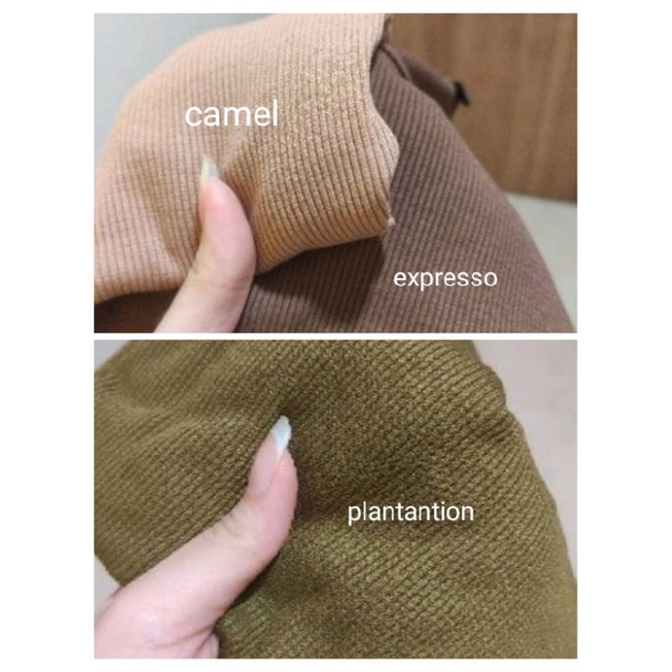 clara crop rib tank top by atc // real pic-5