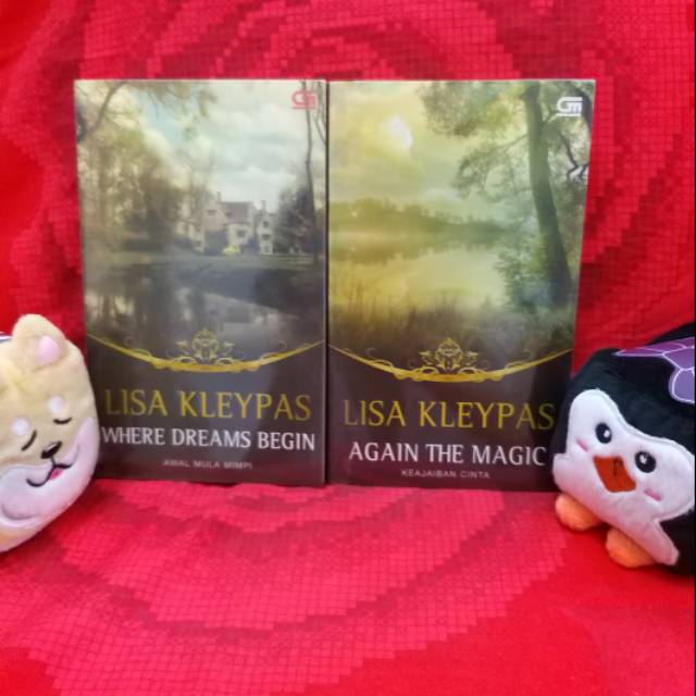 Novel Set Lisa Kleypas Kolpri : Again The Magic dan Where Dreams Begin