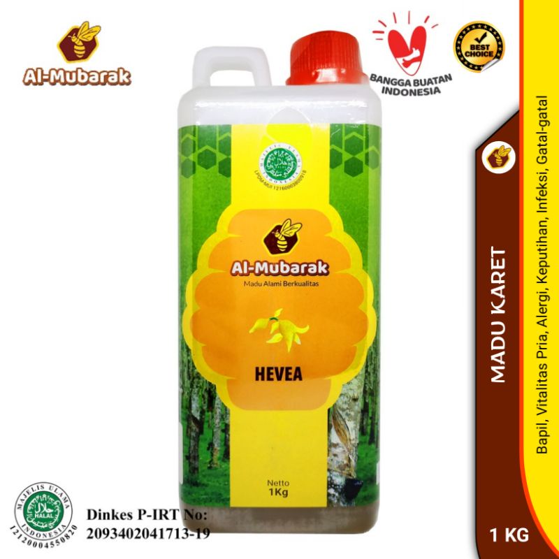 

Madu Al Mubarak - Madu Karet 1kg - Madu Hevea Al Mubarak Madu Asli - Madu Vitalitas Pria Madu Asli 1KG
