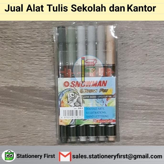 

[[COD]] Brush Pen Snowman BM-6 LIMITED EDITION Kode 606