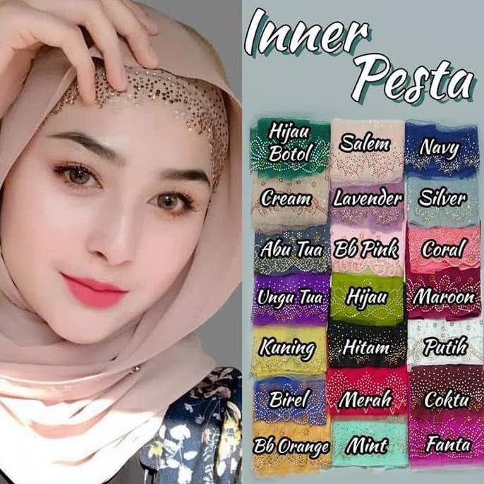 promo termurah terlengkap inner pesta malaysia iner hijab dalaman jilbab terbaru
