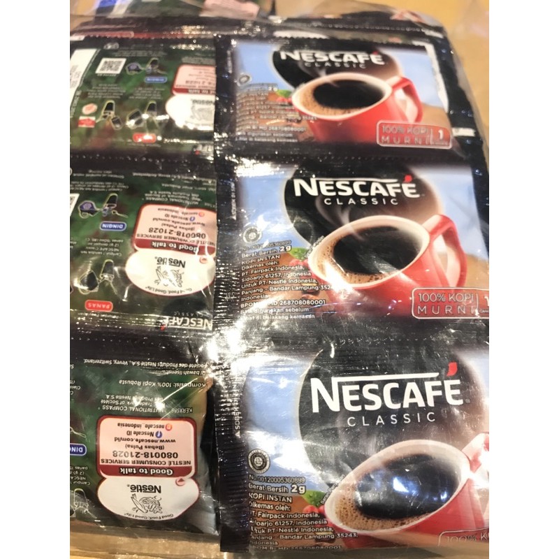 

NESCAFE CLASSIC 2gram DALGONA COFFEE (isi 10pc)