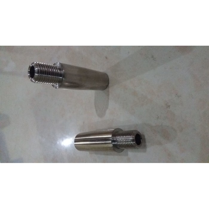adapter Drat Peredam full Stainless od13 mm