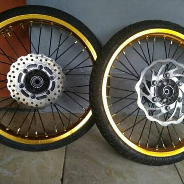 Velg jari jari ninja 250 karbu/fi