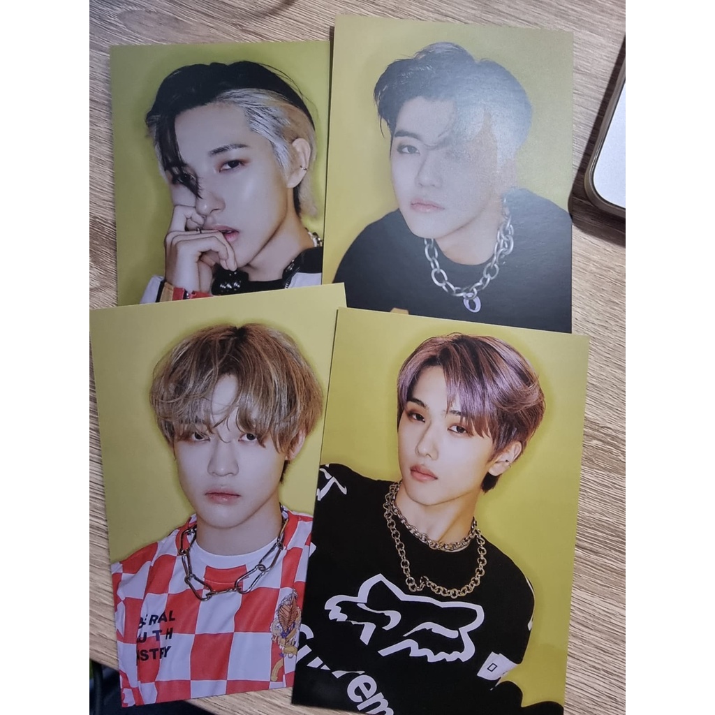 Hot Sauce SGS Postcard NCT Dream - Renjun, Jaemin, Chenle, Jisung