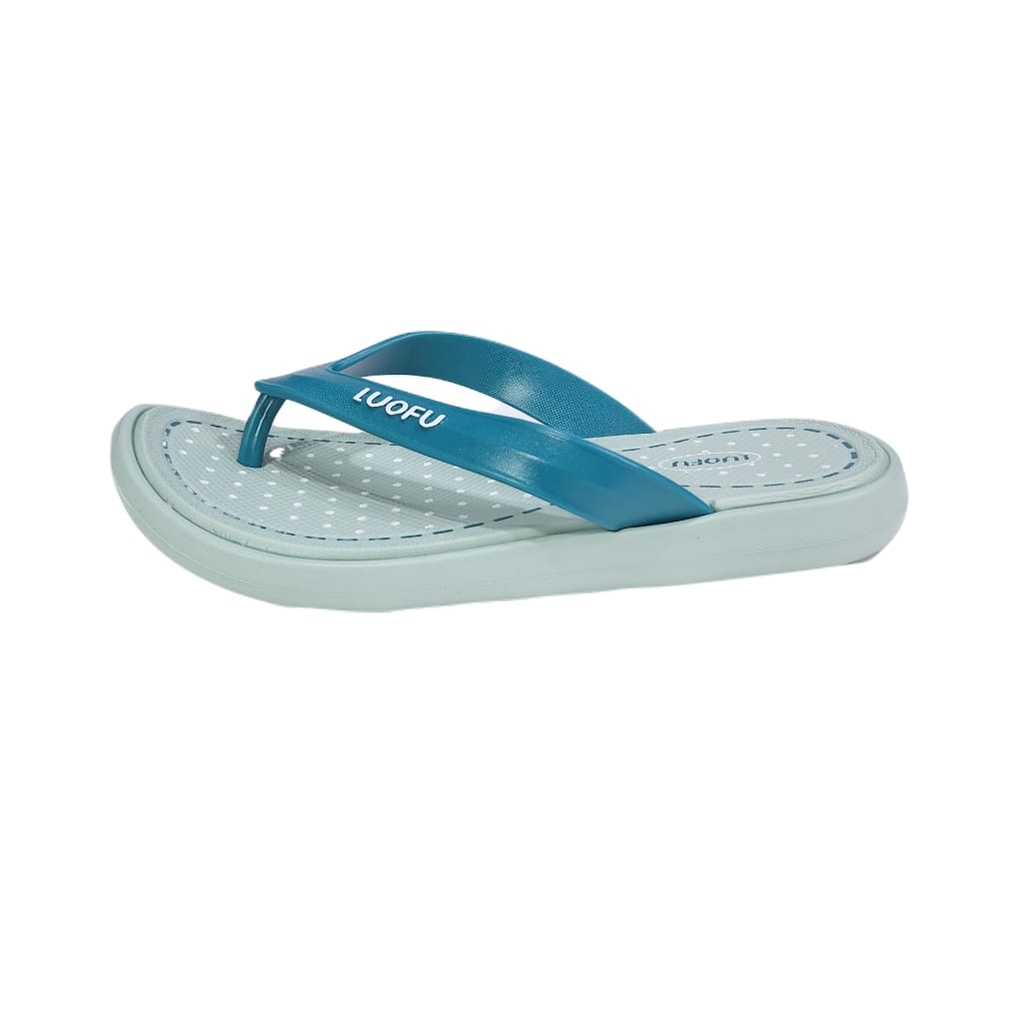 jelly sandal karet jepit wanita murah import luofu sendal cewek E6193E45