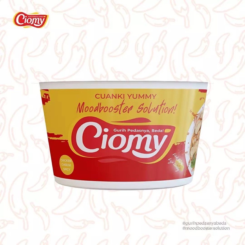 

CIOMY CUANKI YUMMY CUP KUAH KEJU TANPA MSG HALAL