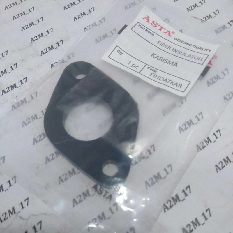 BONIT/EBONIT/FIBER INSULATOR KARBURATOR/MANIPOL KARISMA/SUPRA X125 PLUS ORING