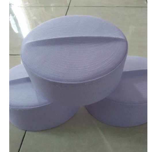 new peci batok pendek atau songkok putih peci batok putih tinggi 7 dan tinggi 9 peci batok pendek