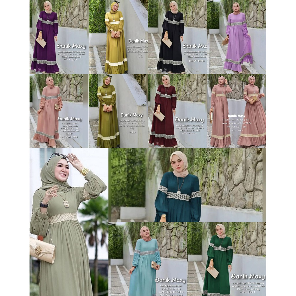 KS DANIK MAXY dan Danik renda zig zag, Kameela