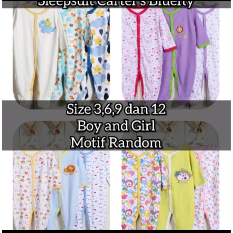 sleepsuit carterbaby/jumper panjang 3in1 ttp kaki