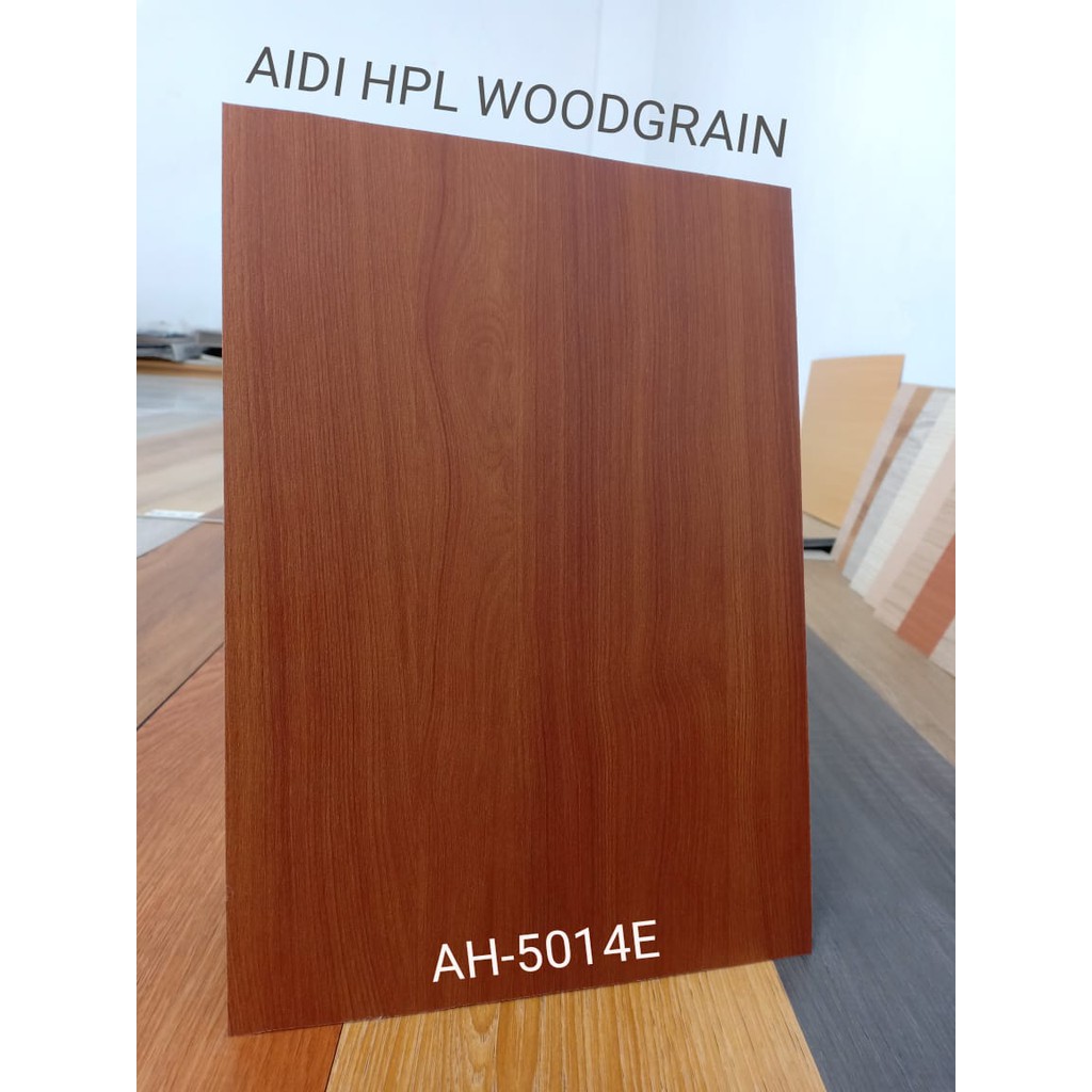 AH 5014E MAHOGANY WOOD HPL AIDI HPL URAT KAYU HPL WOODGRAIN HPL SERAT KAYU HPL AIDI HPL AIDI 5014 E