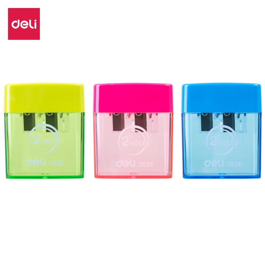 

Deli E0526 Rautan-2-hole Sharpener