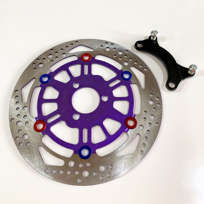 PIRINGAN CAKRAM DISC LEBAR BESAR MIOJ MIO J/MIO M3 DIAMETER 260 MM 190 MM HIJAU SAKLAR MIO J SHOCBRE