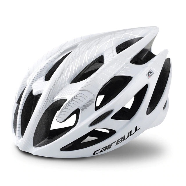 CAIRBULL Helm Sepeda Ultralight Air Vents Cycling Bike Cap Size L - CB-01 - White