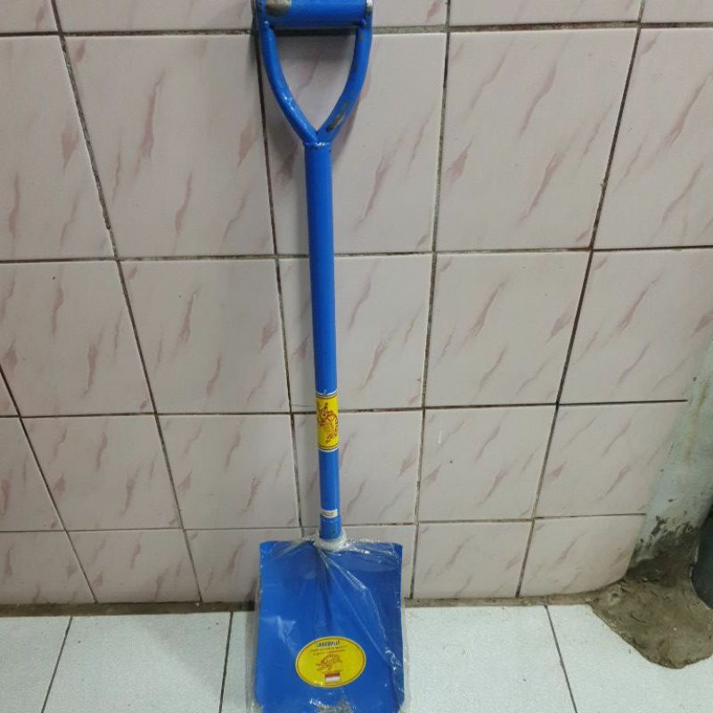 CROCODILE BIRU SEKOP RATA GAGANG BESI