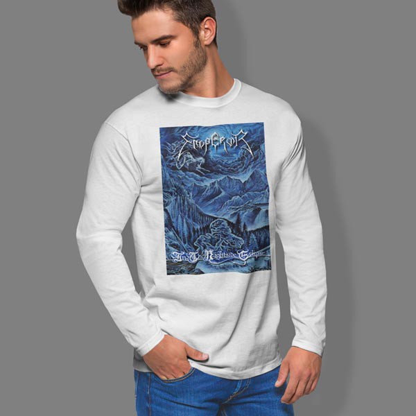 Tshirt Emperor Band Kaos Tangan Panjang