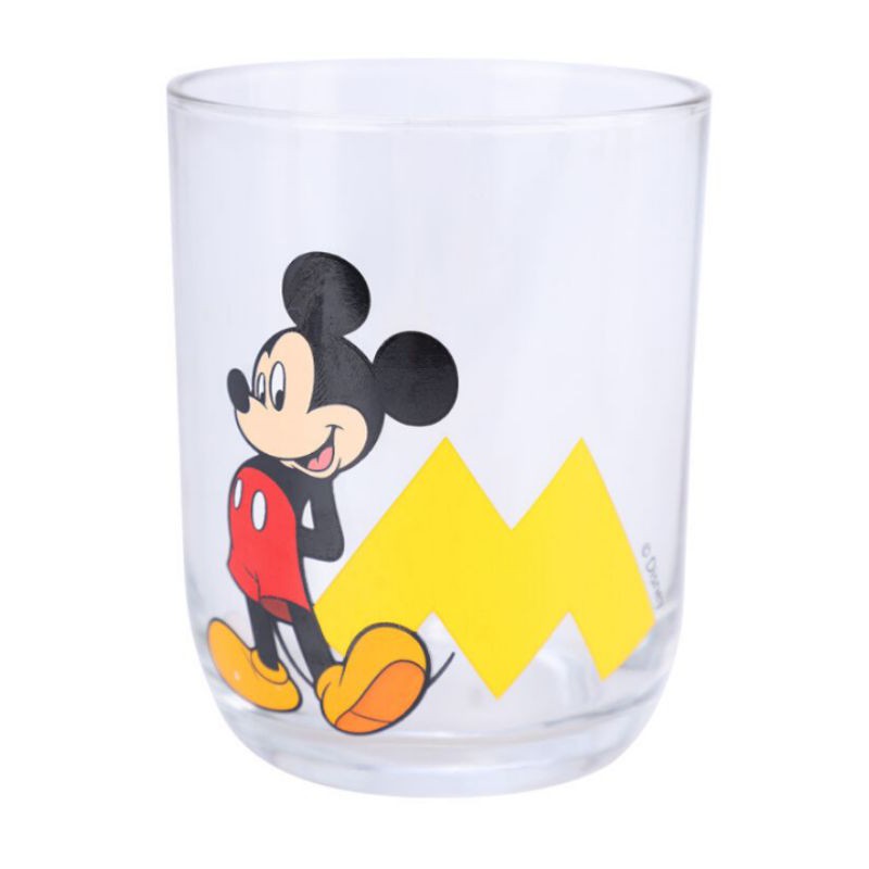 mickey mouse  drink set kuning