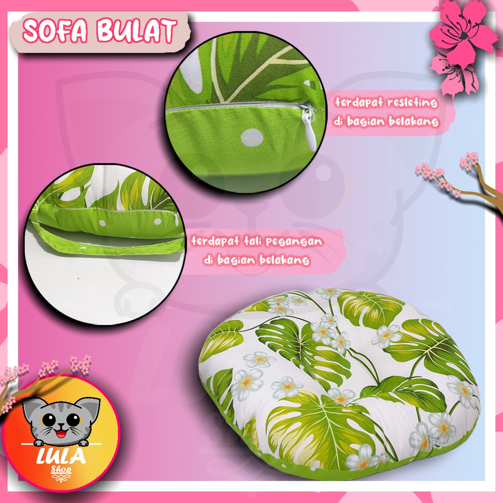 Sofa Bayi Bulat Empuk dan Bantal Peyang Bantal Peyang Bayi / bantal peang / bantal anti peang / perlengkapan bayi / perlengkapan bayi baru lahir / bantal bayi / sofa bayi / peralatan bayi / kasur bayi / paket kado lahiran