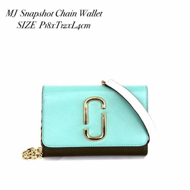 Marc Jacobs Snapshot Chain Wallet