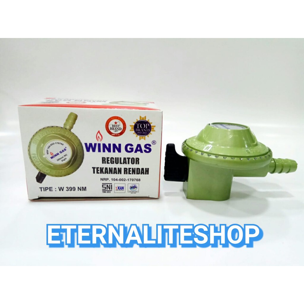 Regulator Gas 399 Otomatis Winn Gas ( Tanpa Meter )