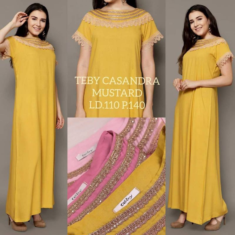 DASTER RENDA TEBBY CASANDRA POLOS / DASTER RENDA MURAH