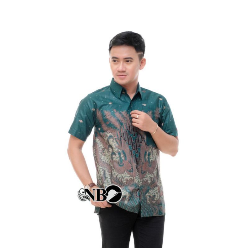 LIMITED STOCK!! HEM BATIK PRIA/COWOK LENGAN PENDEK M L XL XXL