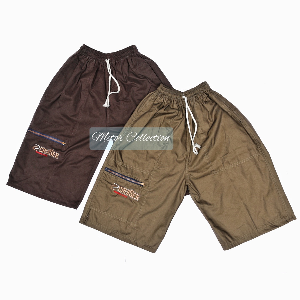 PREMIUM - Celana Pendek Pria Celana Sogo Resleting Celana Kolor Pendek Kolor Pendek Pria Celana Baha