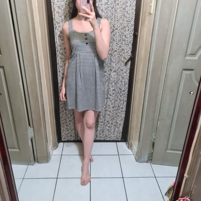 PRELOVED Button Dress