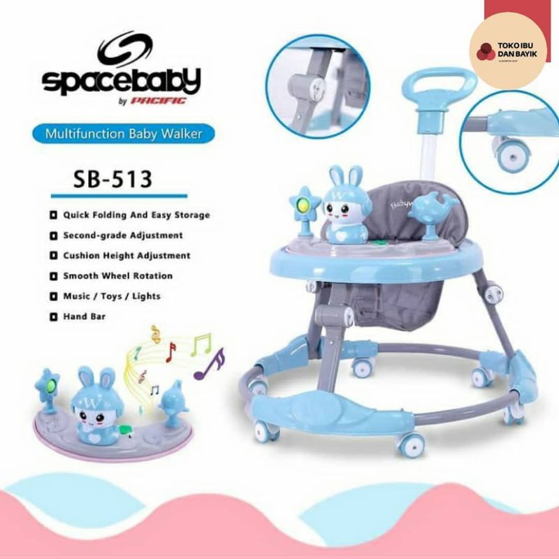 READY Baby Walker Space Baby Sb513/SPACEBABY