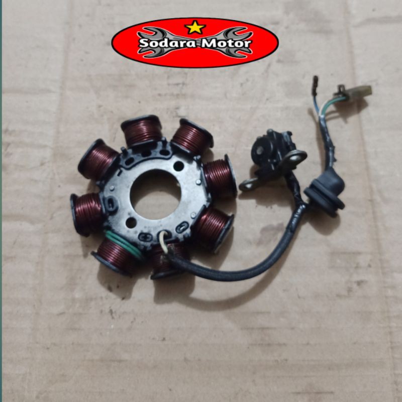 Spull Spul pulser honda Supra X125 kode KVL barang copotan original
