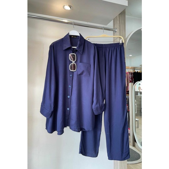 one set basic naura by naura fashion one set rayon twill import one set busui one set polos